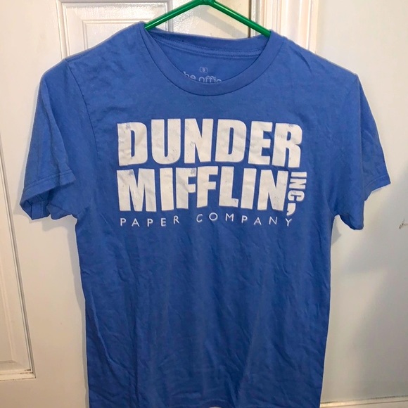 Blue Dunder Mifflin Inc. Shirt From The Office! - Picture 1 of 2